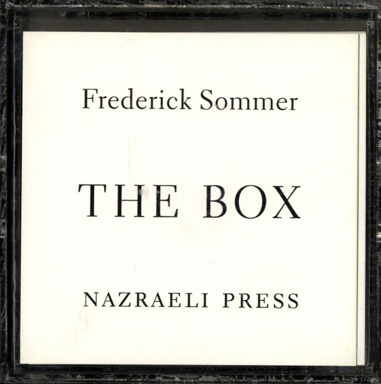 Frederick Sommer: The Box, Limited Edition (First Edition