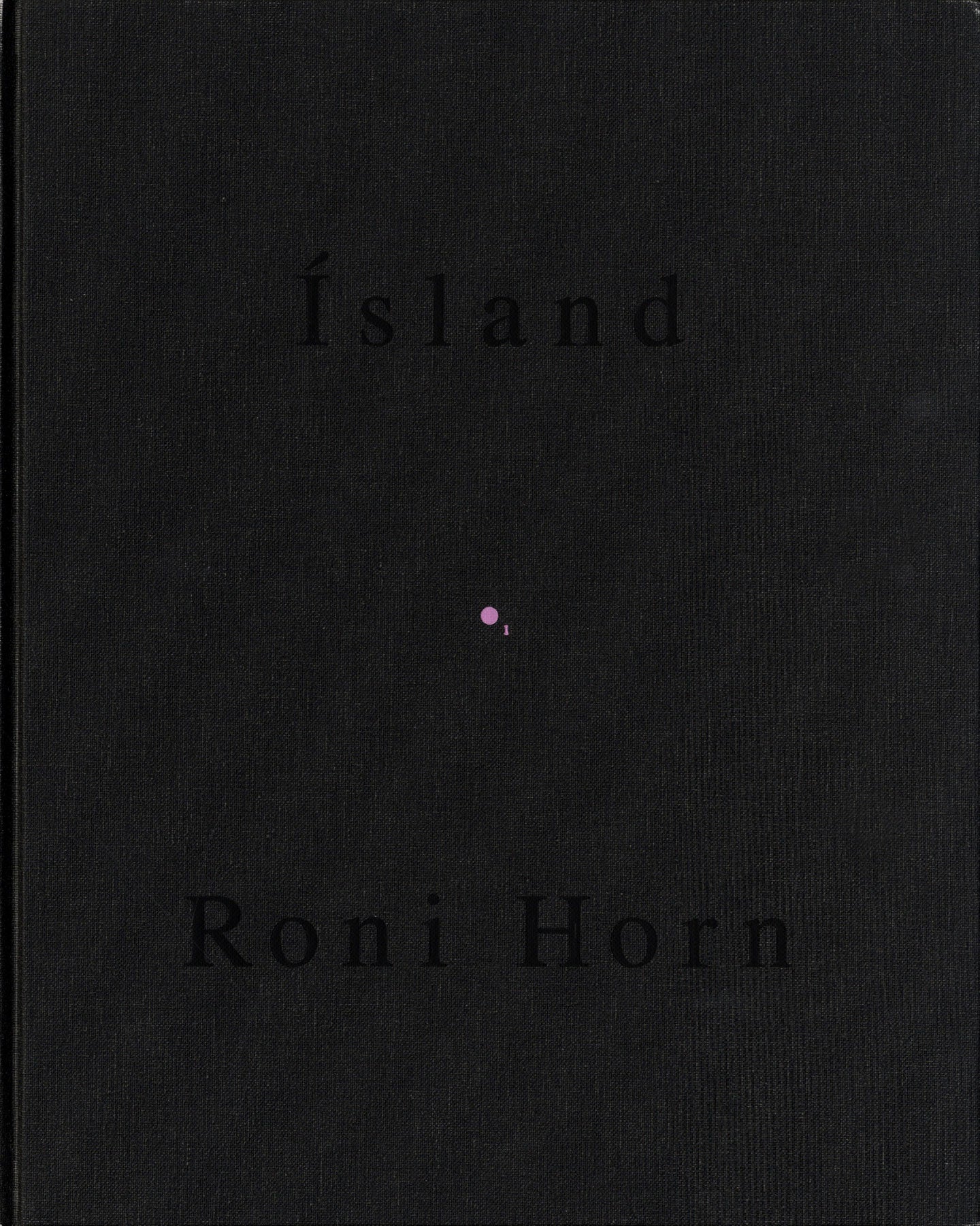 Roni Horn: Pooling Waters (Ísland (Iceland): To Place 4: Two Volume Set) [SIGNED]