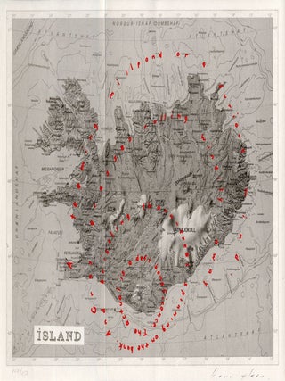 Item #101101 Roni Horn: Bluff Life, Special Limited Edition (with Bound-In Folded "Map" Print)...
