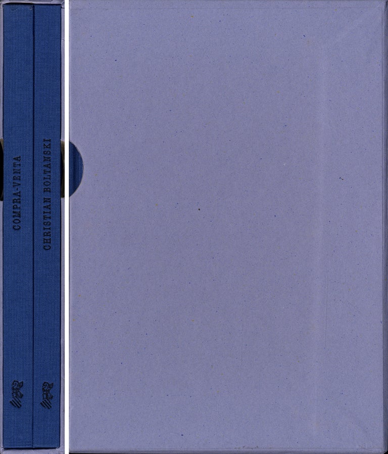Christian Boltanski: Compra-Venta (Buy-Sell) (Two Volumes Slipcased