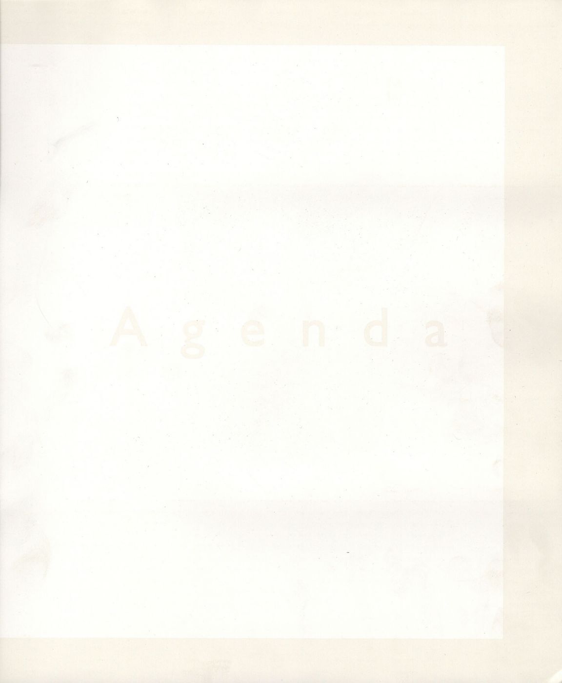Hysteric Glamour: Osamu Wataya: Agenda (Hysteric No. 12)
