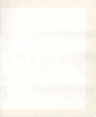 Item #102274 Hysteric Glamour: Osamu Wataya: Agenda (Hysteric No. 12). Osamu WATAYA