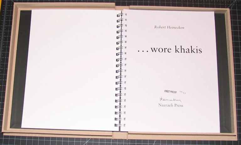 Robert Heinecken: ...wore khakis, Limited Edition (Hand-Made Proof) [SIGNED]