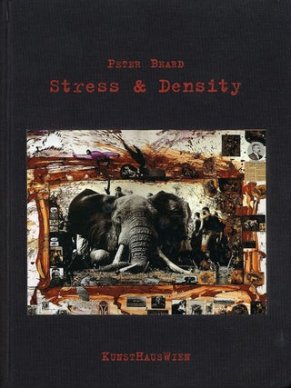 Item #102363 Peter Beard: Stress & Density (with 2 Exhibition Announcement Cards). Peter BEARD,...
