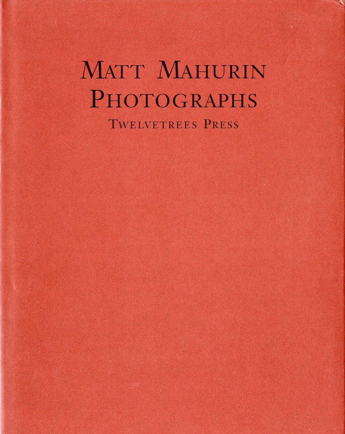 Matt Mahurin: Photographs | Matt MAHURIN | 1st Edition