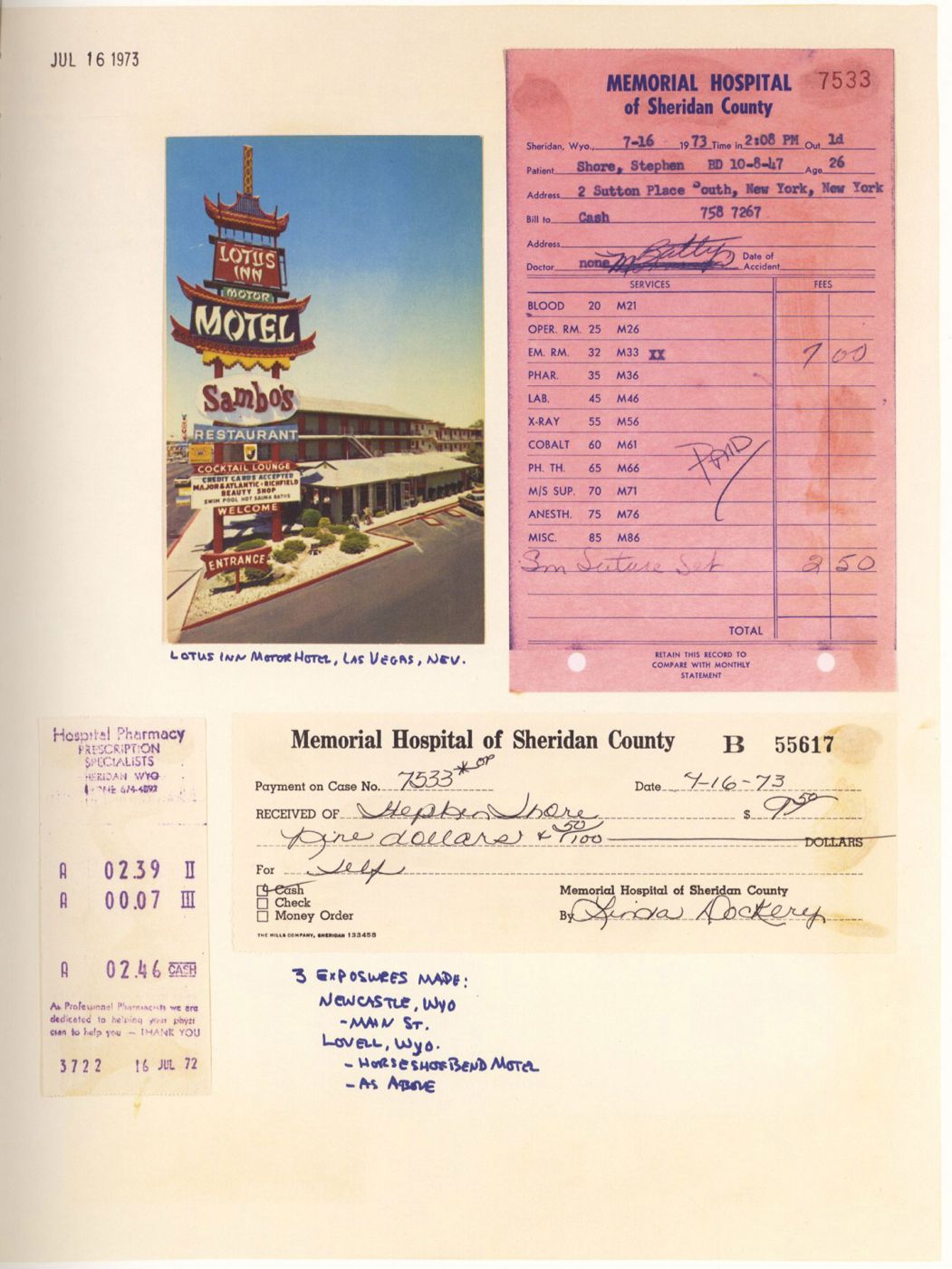 Stephen Shore: A Road Trip Journal, Limited Edition [SIGNED]