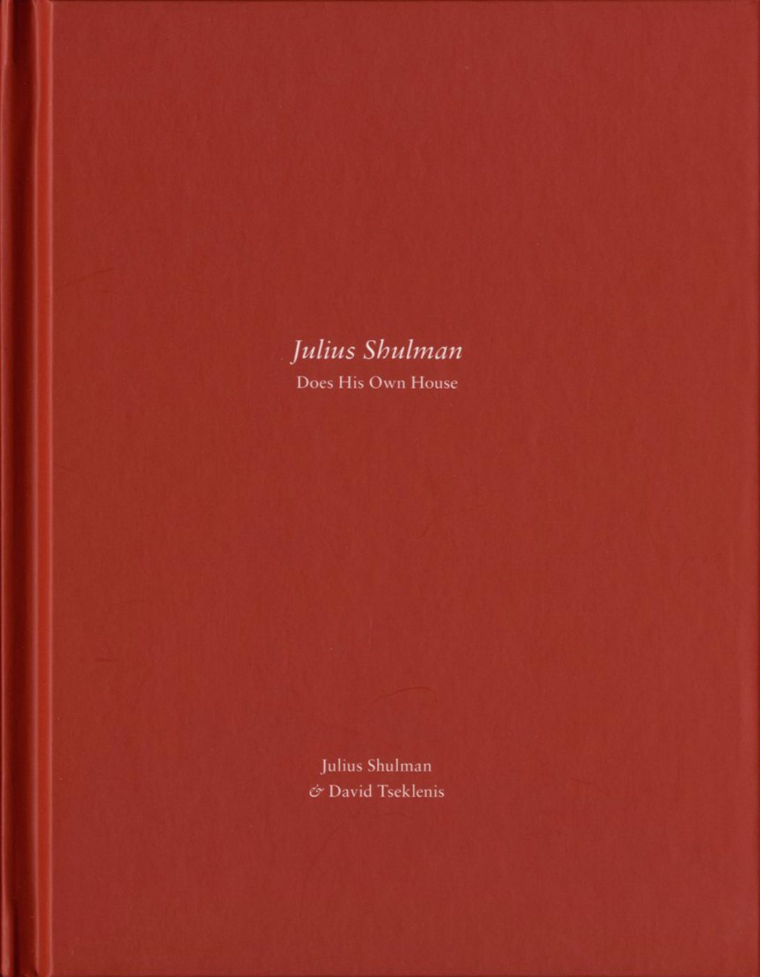 Julius Shulman Does His Own House (One Picture Book #52), Limited Edition (with Print)