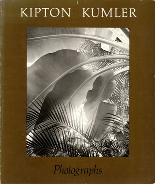 Item #106338 Kipton Kumler: Photographs (Contemporary Photographers Series #2). Kipton KUMLER