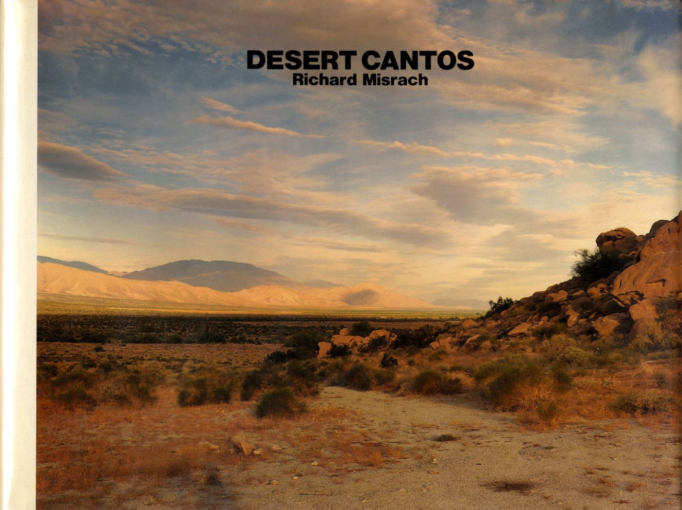 Richard Misrach: Desert Cantos (Japanese Edition) [SIGNED]