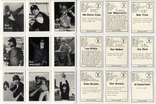 Item #107080 Mike Mandel: Untitled (Baseball-Photographer Trading Cards), Complete Set of 135...
