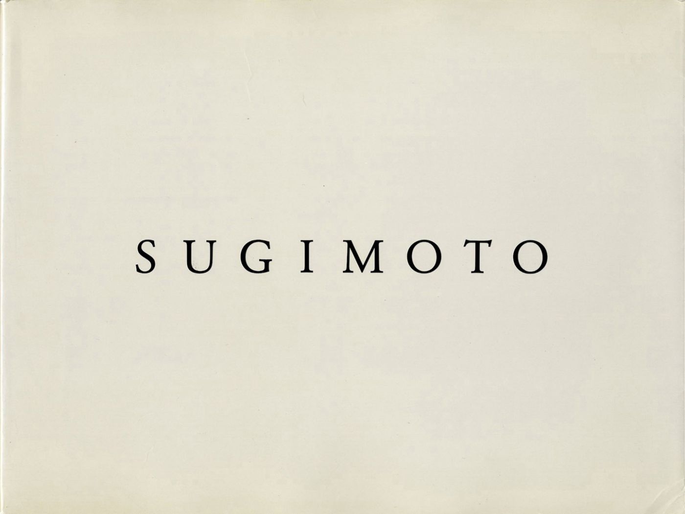 Photographs by Hiroshi Sugimoto: Dioramas, Theaters, Seascapes (Sonnabend Gallery and Sagacho Exhibit Space)
