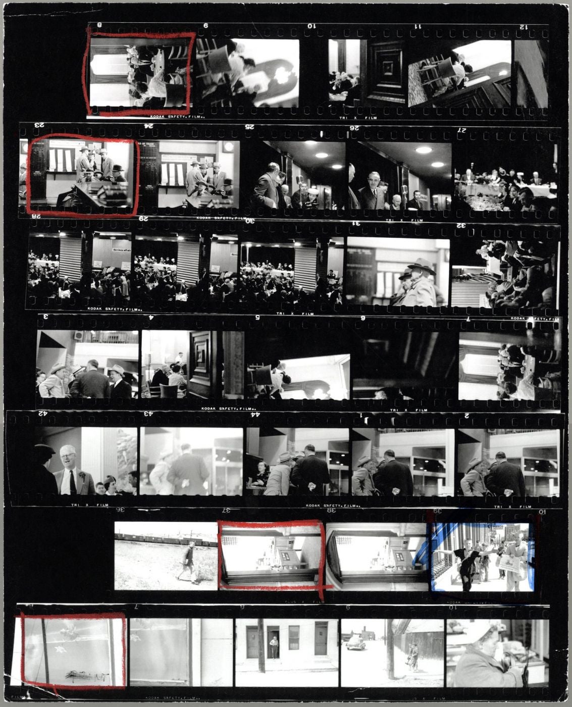 Robert Frank: The Americans, 81 Contact Sheets, Limited Edition