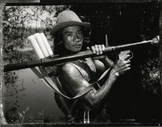 Item #107968 Bill Burke: "KPNLF Fighter with RPG, Lake Ampil, Thai Cambodia Border, 1984,"...