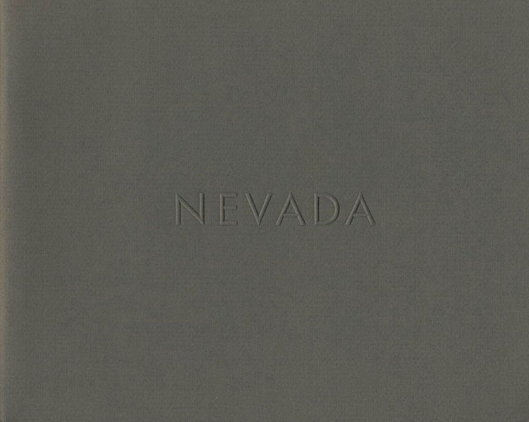 Lewis Baltz: Nevada (First Edition) [SIGNED (vintage signature