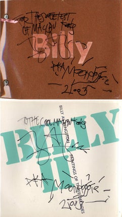 Item #108062 Billy Al Bengston: Set of two books: Billy and Billy II [Both SIGNED & INSCRIBED]....
