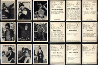 Item #108217 Mike Mandel: Untitled (Baseball-Photographer Trading Cards), Complete Set of 135...