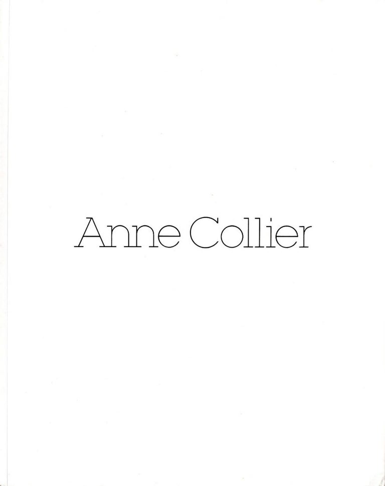 Anne Collier [SIGNED] (Presentation House