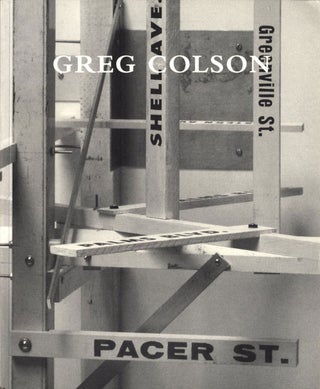 Item #108565 Greg Colson (Whale & Star Press). Greg COLSON, Peter, WEGNER, Pontus, HULTEN