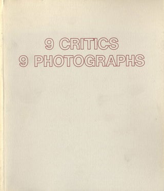 Item #108676 Untitled 23 (The Friends of Photography): 9 Critics 9 Photographers. James G. ALINDER
