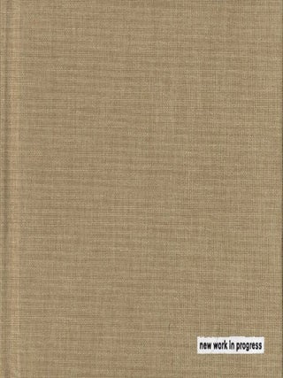 Item #108719 Tom Friedman: New Work In Progress. Tom FRIEDMAN
