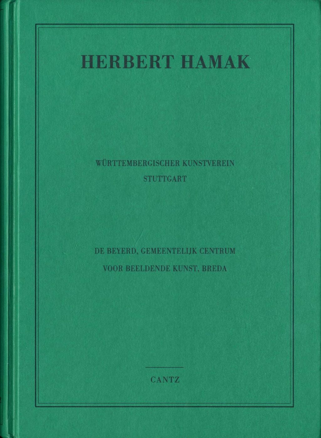 Herbert Hamak (Cantz Verlag)