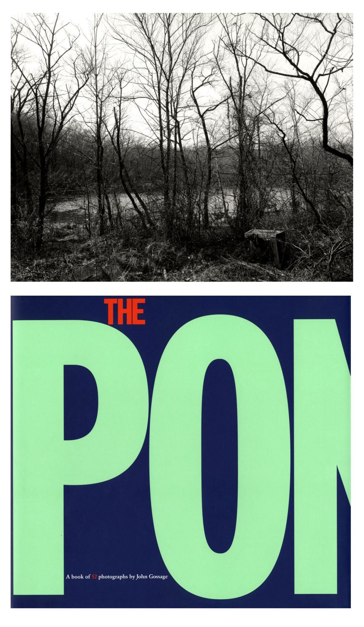 John Gossage: The Pond (Second Edition, Aperture Reissue), Limited Edition Box Set (with Loose and Tipped-In Gelatin Silver Prints)