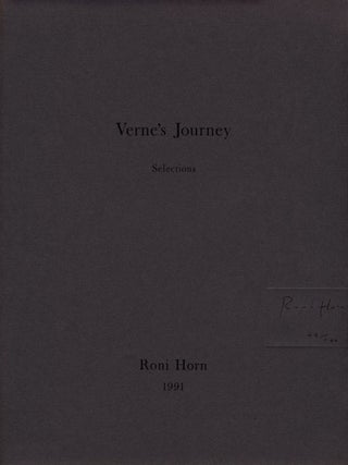 Item #109776 Roni Horn: "Verne's Journey, Selections," Special Limited Edition Portfolio of Three...