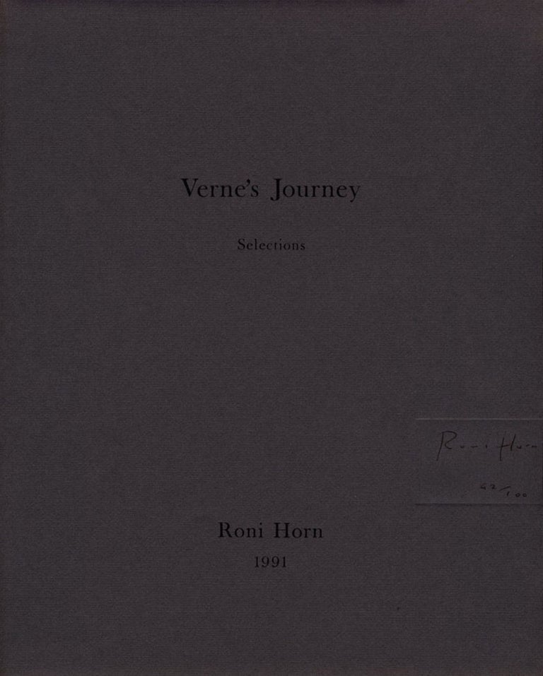Roni Horn: "Verne's Journey, Selections," Special Limited Edition Portfolio of Three Four-Color...