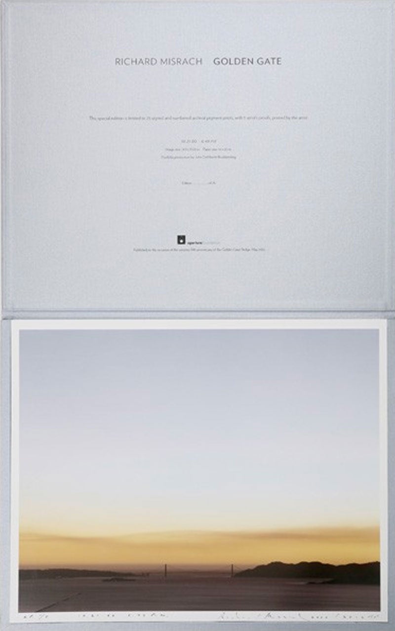 Richard Misrach: 10.21.00 6:49 PM (SMOKE), Limited Edition Archival Pigment Print from Golden Gate