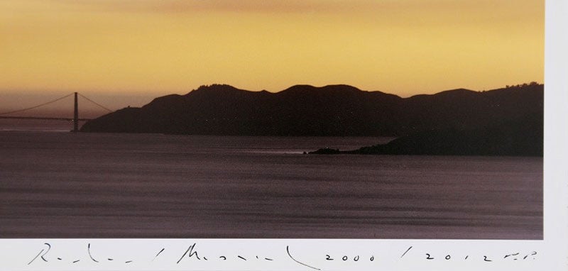Richard Misrach: 10.21.00 6:49 PM (SMOKE), Limited Edition Archival Pigment Print from Golden Gate