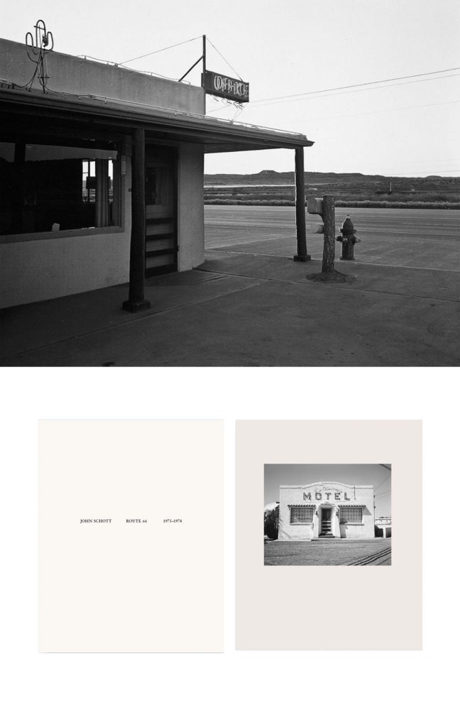 NZ Library #1: John Schott: Route 66, Special Limited Edition (with Gelatin Silver Contact Print...