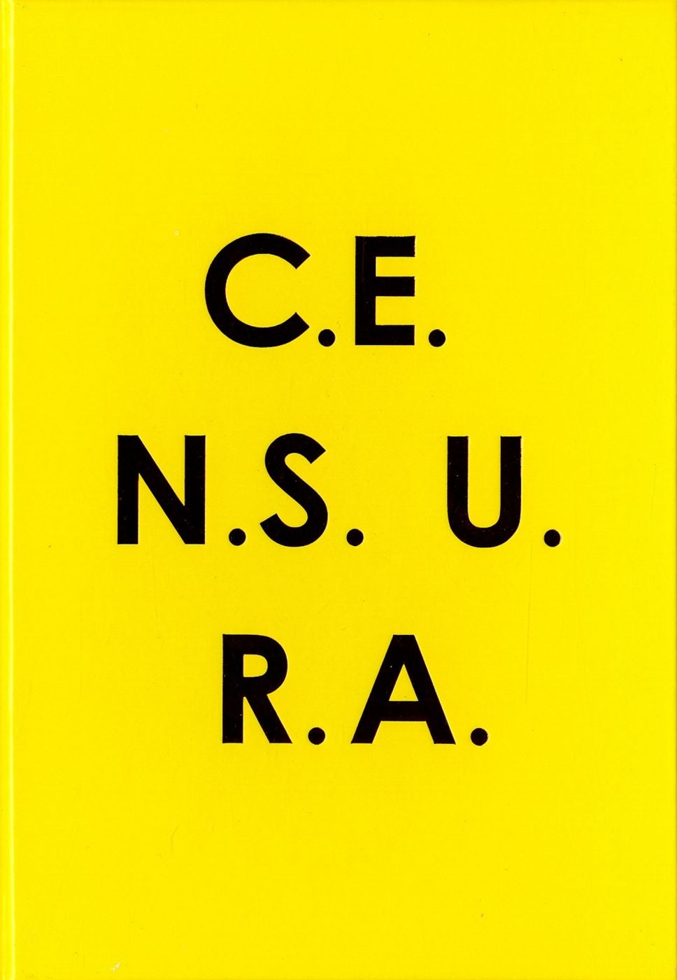 Julián Barón: C.E.N.S.U.R.A. (CENSURA), Limited Edition (with Type-C Print)