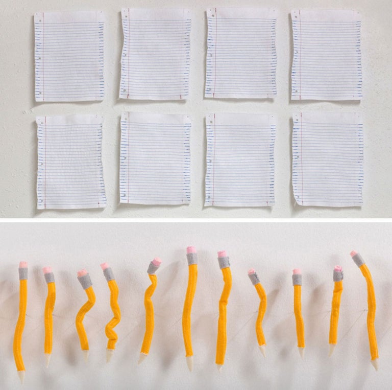 Tamara Wilson: Notebook Paper Study and Pencil Set (Felt and Thread), Limited Edition (Open