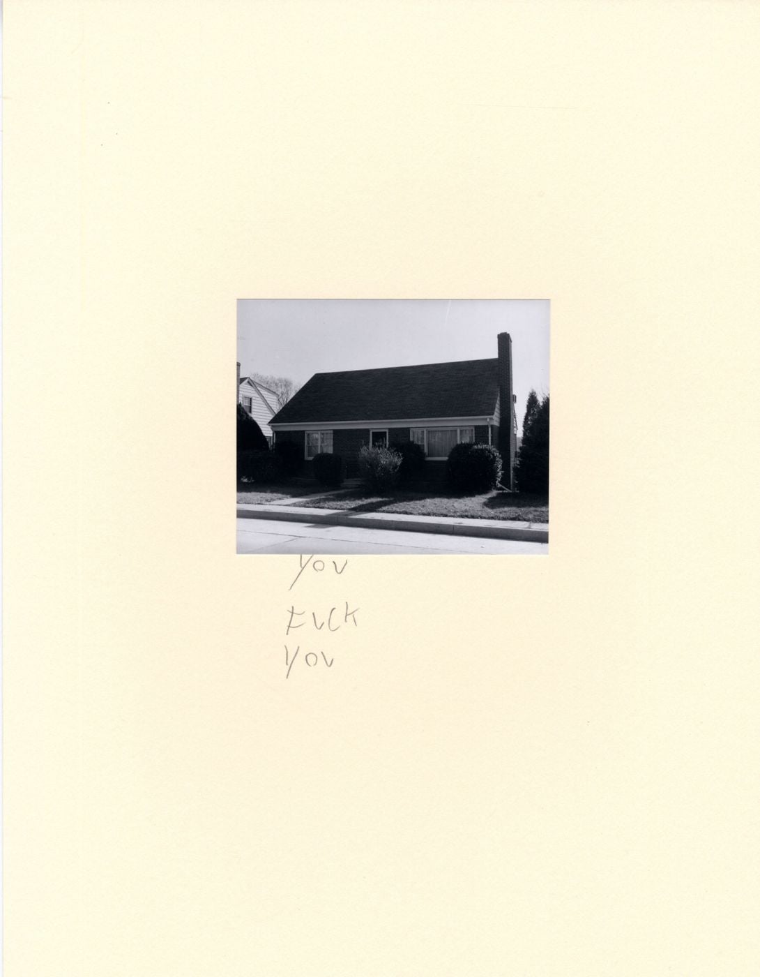 John Gossage: HF (Hey Fuckface), Limited Edition (with 18 Gelatin Silver Prints)
