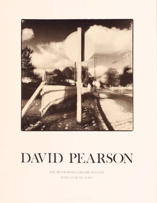 Item #111598 David Pearson: Silver Image Gallery Exhibition Poster. David PEARSON
