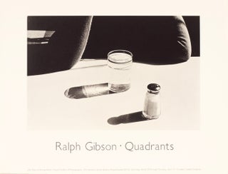 Item #111602 Ralph Gibson: Quadrants (Vision Gallery of Photography Exhibition Poster). Ralph GIBSON
