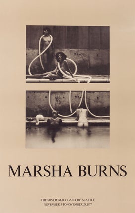 Item #111605 Marsha Burns: Silver Image Gallery Exhibition Poster (White Snow Goose Sequence,...