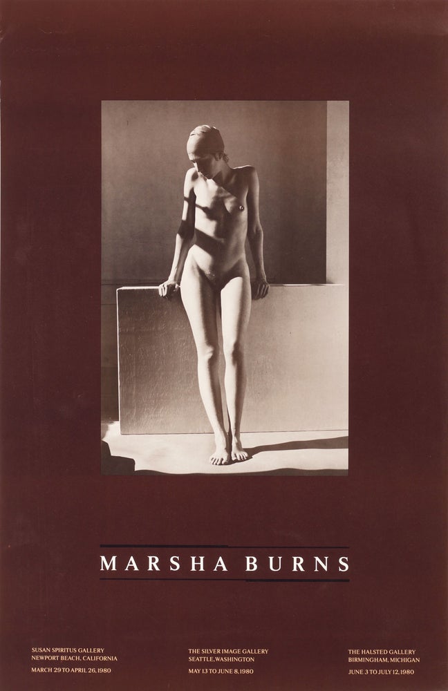 Marsha Burns: Exhibition Poster (Untitled, August 1978