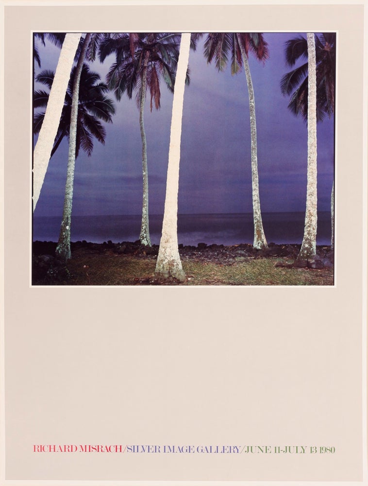 Richard Misrach: Silver Image Gallery Exhibition Poster (Hawaii XVII, 1978