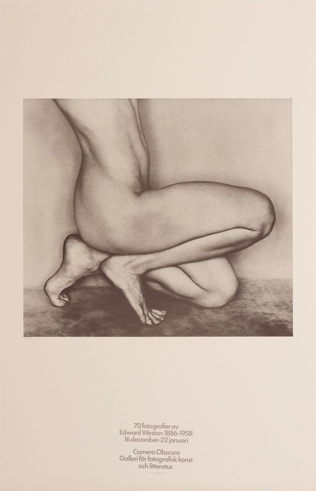 70 Fotografier av Edward Weston (1886-1958) (Camera Obscura Galleri Exhibition Poster