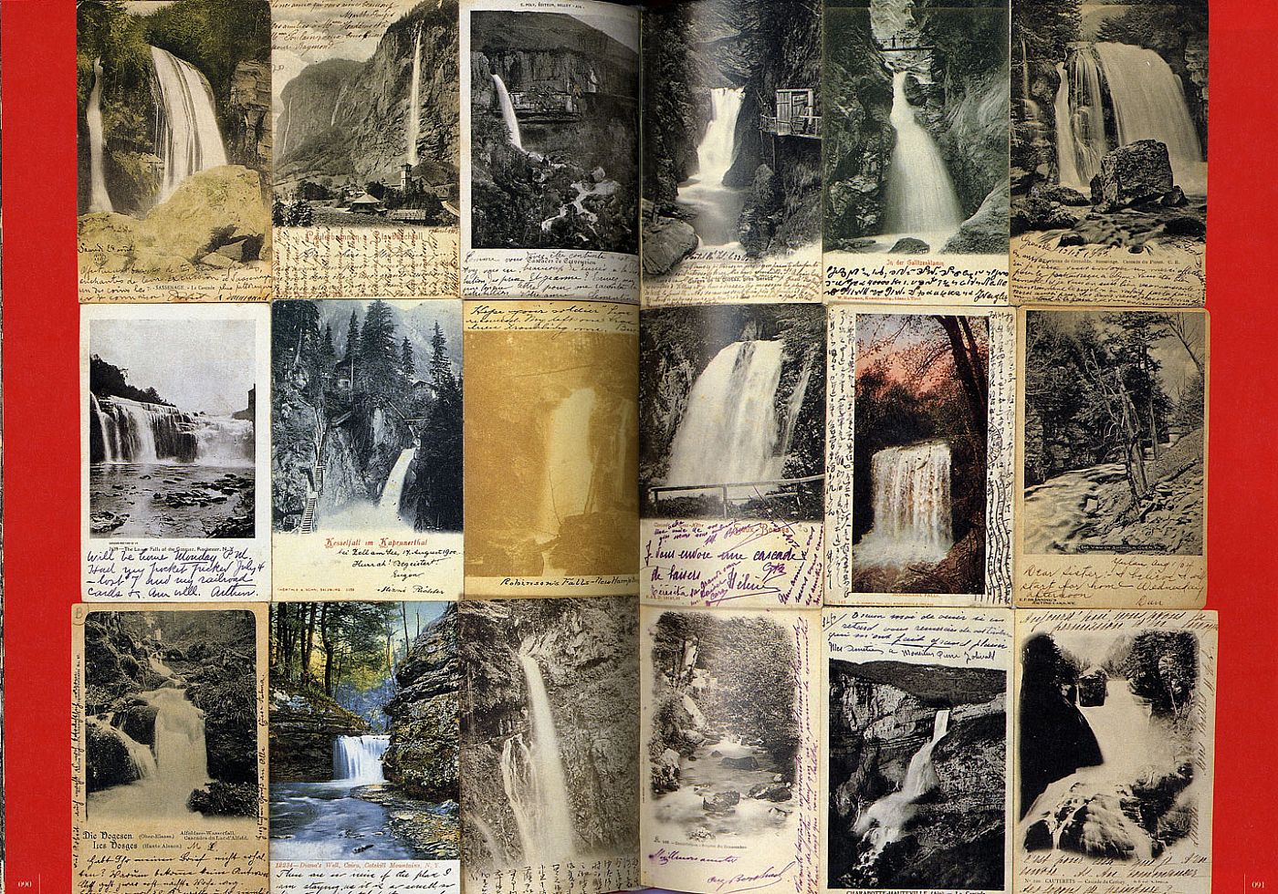 Tadanori Yokoo: Waterfall Rapture: Postcards of Falling Water: My Addiction, My Collection, My Edition