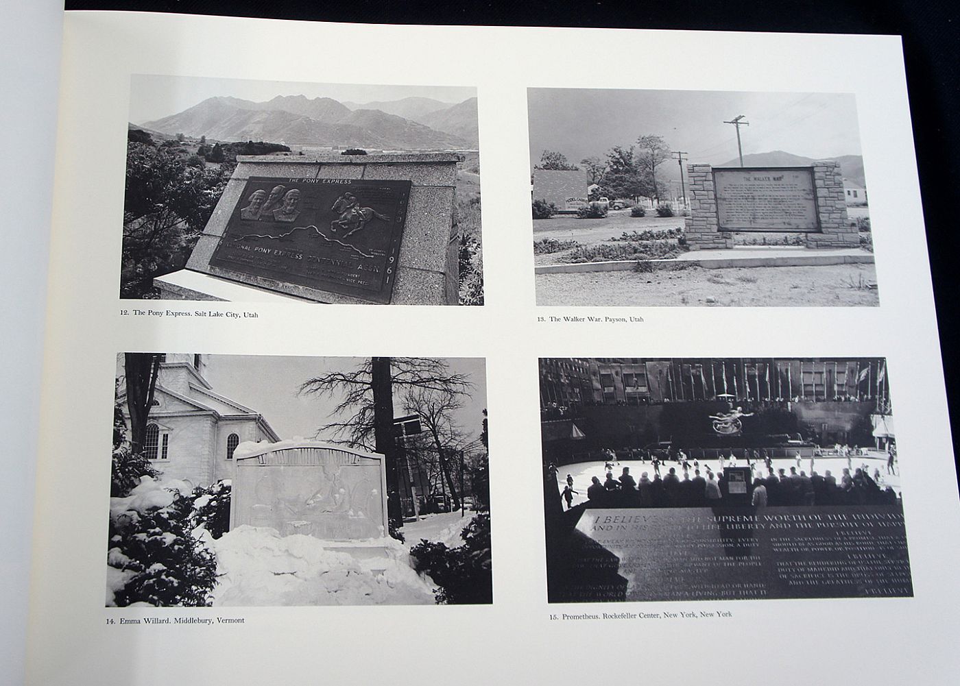 Lee Friedlander: The American Monument (Special Limited Edition with One Vintage Gelatin Silver Print)