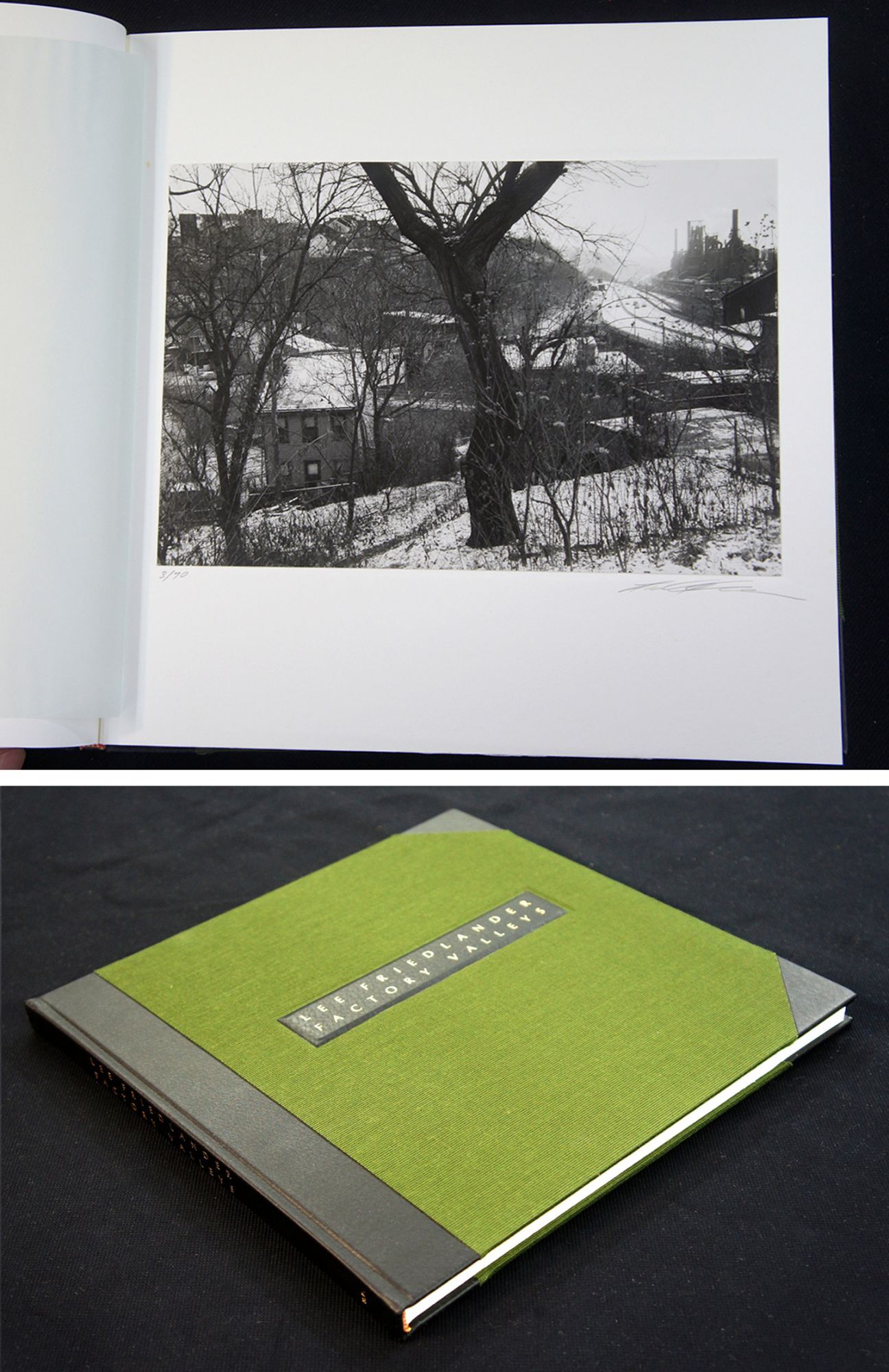 Lee Friedlander: Factory Valleys: Ohio and Pennsylvania (Special Limited Edition with One Vintage Gelatin Silver Print)