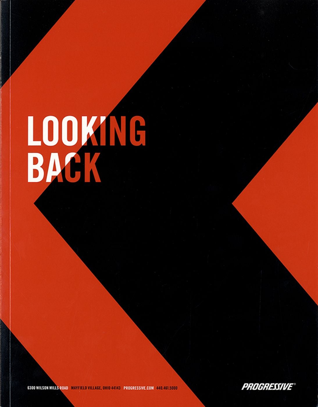 The Progressive Corporation 2014 Annual Report: Destination Ahead, Looking Back: Photographs by Lee Friedlander [SIGNED]