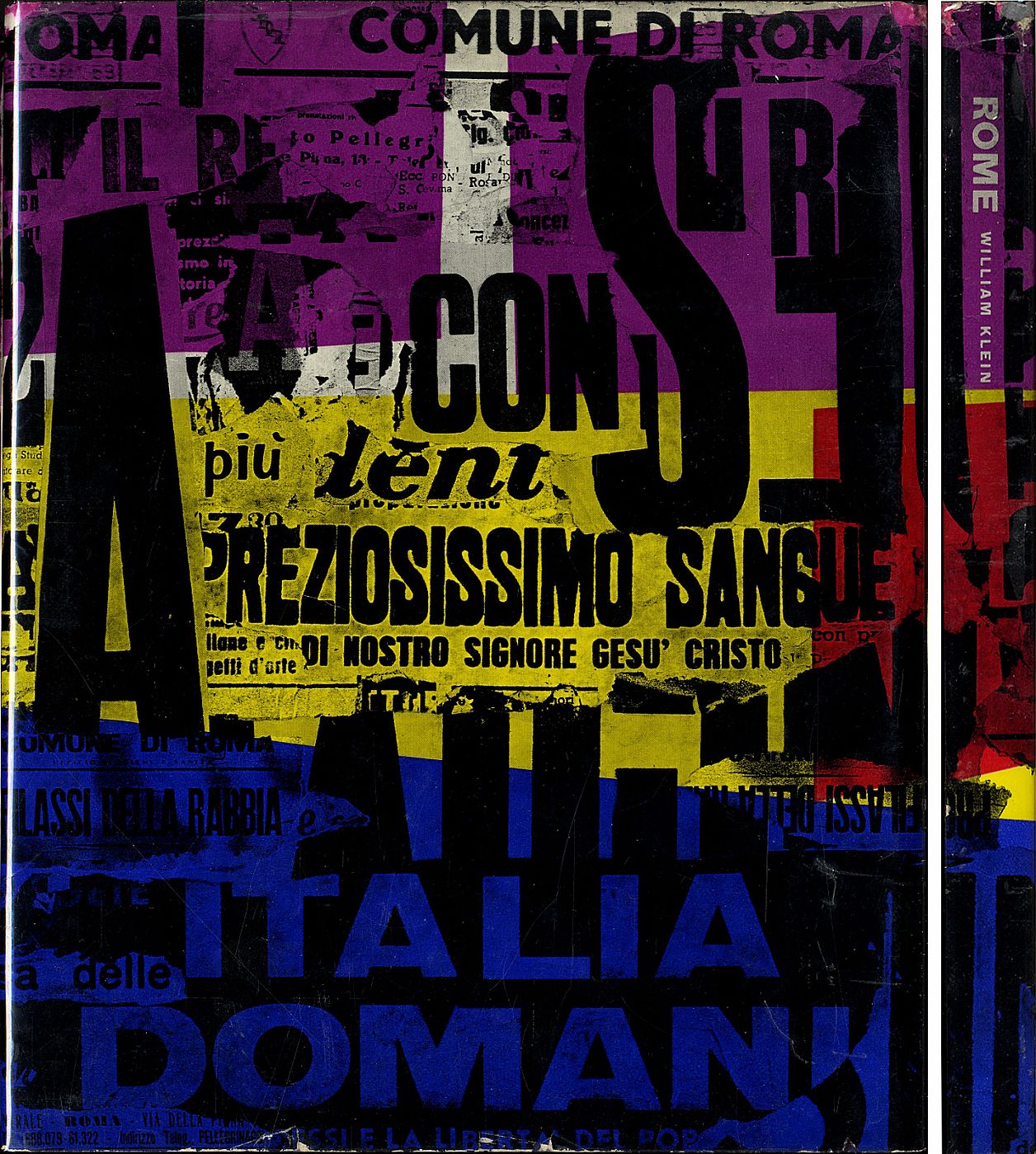William Klein: Rome (Roma): The City and Its People (First French Edition) [PRESENTATION COPY: SIGNED, INSCRIBED & DATED in 1959, the Year of Publication]