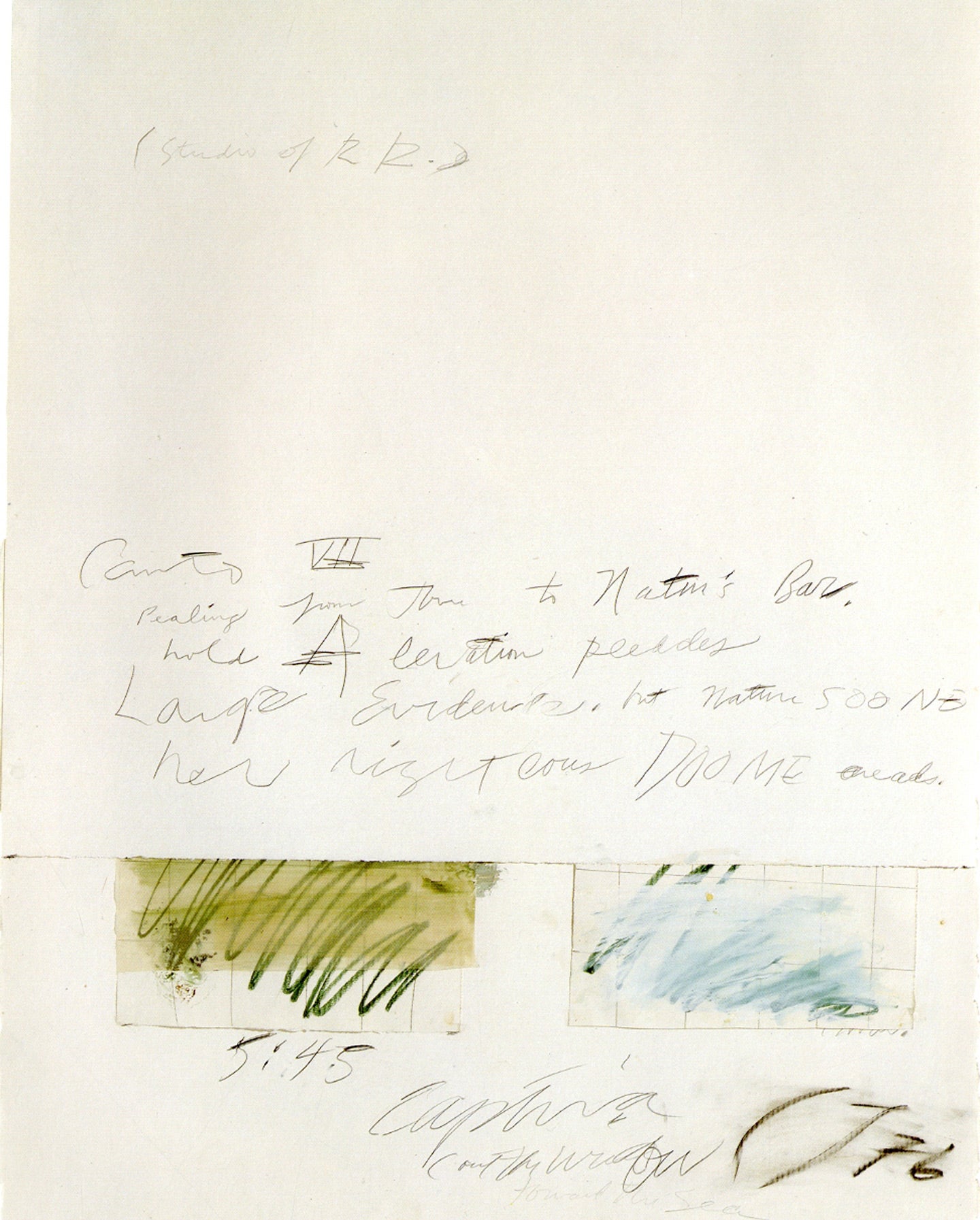 Cy Twombly (The Menil Collection)