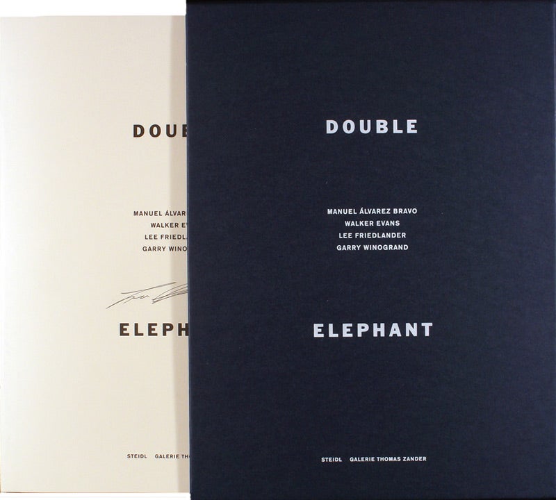 Double Elephant 1973-74: Manuel Álvarez Bravo, Walker Evans, Lee Friedlander & Garry Winogrand [SIGNED by Friedlander]
