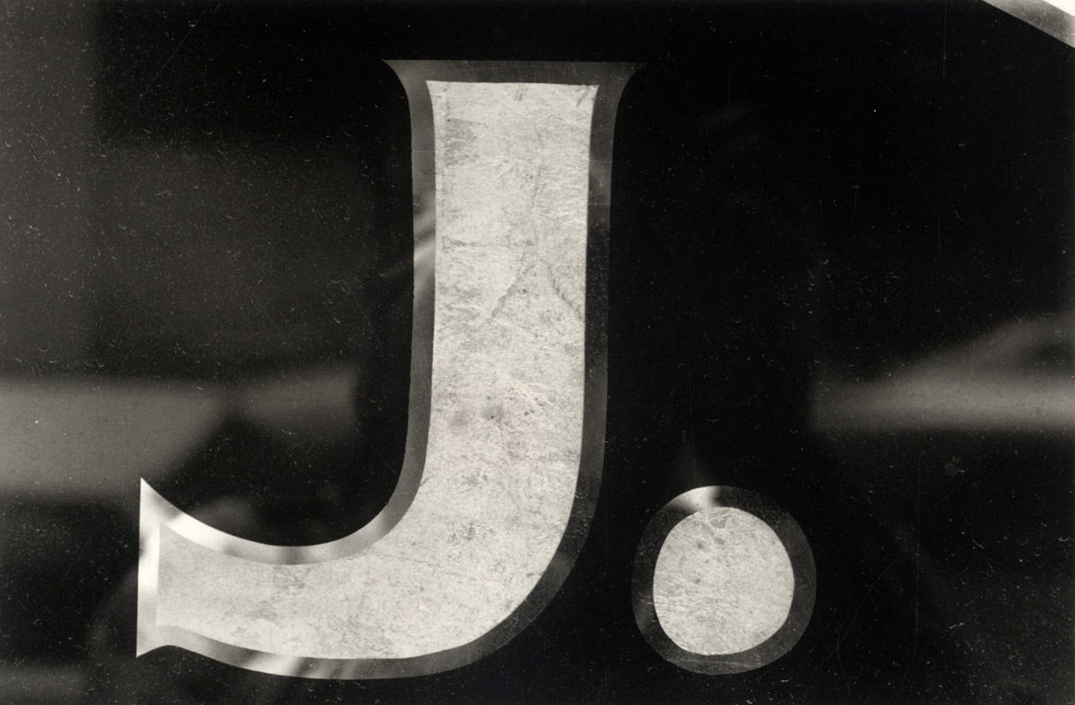Lee Friedlander: Letters from the People (Special Limited Edition with One Vintage Gelatin Silver Print: "J")