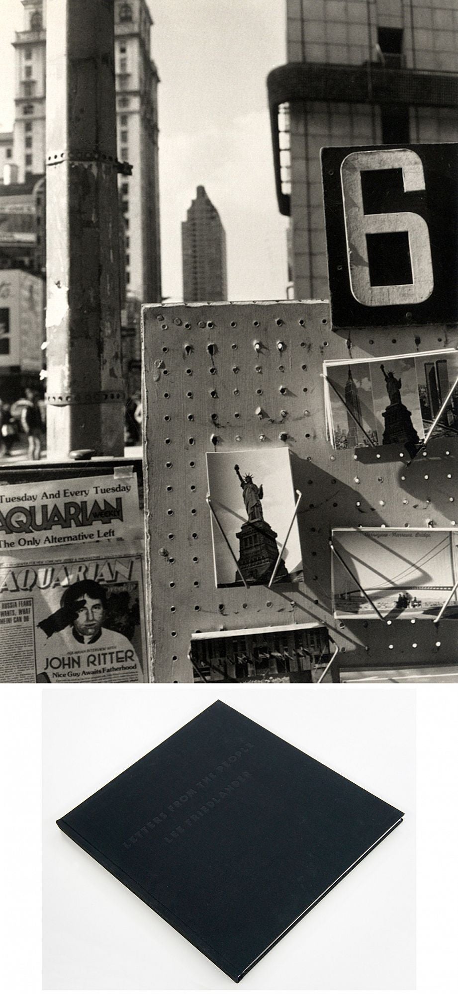 Lee Friedlander: Letters from the People (Special Limited Edition with One Vintage Gelatin Silver Print: "6")