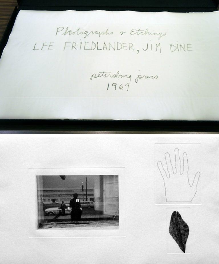 Photographs & Etchings: Lee Friedlander, Jim Dine, Limited Edition (Portfolio of 17 Vintage...